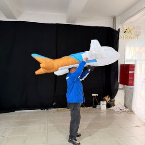 Ballon gonflable suspendu en forme d'avion pour décoration de boîte de nuit - Product Image 5