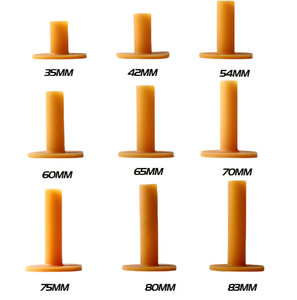 Prêt à expédier Tees de golf en caoutchouc Excellentes durabilité et stabilité pour les tapis de golf et l'entraînement en plein air - Product Image 1