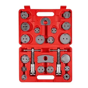 22pcs Universal Brake Caliper Wind Back Kit Brake Service Tool Brake Caliper Compression Tool Caliper Piston Tool