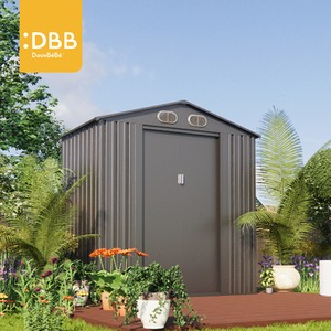 Supplier <strong>Garden</strong> <strong>Tool</strong> House Big Size Waterproof Set Resin Metal Customized Outdoor Steel <strong>Storage</strong> Shed - Product Image 5