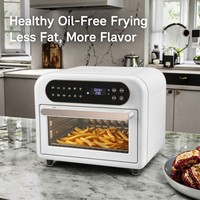 Four à convection électrique numérique 12L avec contrôle numérique pour usage domestique, idéal pour la cuisson de pizzas et les rôtis