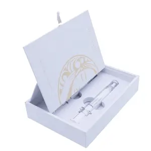OEM白色天鹅绒EVA插装化妆品包装化妆盒注射器礼品包装奢侈品