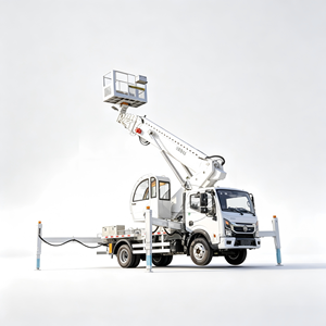 Camión de Trabajo Aéreo Telescópico DFAC 4x2 30M 360 °   Plataforma Giratoria Hidráulica con Estabilizadores para Operación Estable - Product Image 1