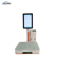 L Reconnaissance AI Kiosque de paiement intelligent Écran tactile Terminal de point de vente Logiciel de point de vente Android/Fenêtre Balance AI Caisse enregistreuse