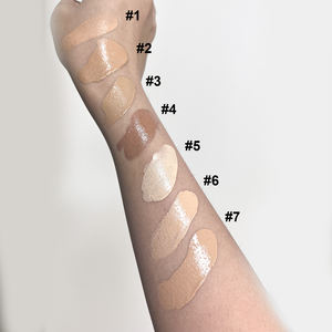 Crème BB/<span class=keywords><strong>CC</strong></span> professionnelle pour le visage, vegan, sans cruauté, 7 couleurs, fini mat, crème solaire SPF55, fond de teint liquide - Product Image 3