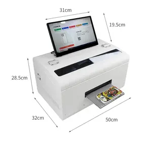 UV喷墨数码打印机机器美容机带电脑wifi适用于3C电子产品手机壳背部皮肤贴膜印花