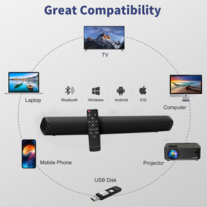 70W 3D Surround Barre De Son Subwoofer incorporado Sistemas de cine en casa Sistemas de sonido - Product Image 5