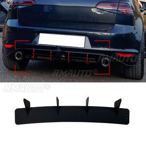 1 Pieza Difusor de Parachoques Trasero para Coche, Protector de Parachoques Trasero, Labio Divisor Lateral Trasero para Volkswagen Golf 7 MK7 GTI - Product Image 1