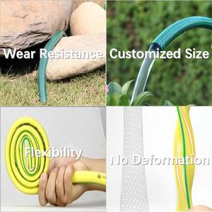 Tubo da Giardino in PVC Giallo con Linea Verde, Flessibile e Non Induribile, <span class=keywords><strong>per</strong></span> <span class=keywords><strong>Irrigazione</strong></span> Domestica e Giardinaggio - Product Image 3