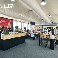 Tentes assises VIP de restaurant de grand chapiteau d'auvent de la Thaïlande 10x20 pour des événements avec la plate-forme d'échafaudage