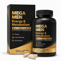 Comprimés multivitaminés pour hommes Pure Balanced pour une utilisation quotidienne comme complément alimentaire pour hommes adultes