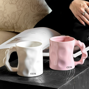 Mug martelé Papillon au design moderne et épuré avec poignée, <span class=keywords><strong>cadeau</strong></span> de bureau <span class=keywords><strong>pour</strong></span> meilleur ami, vaisselle de qualité supérieure <span class=keywords><strong>pour</strong></span> filles, usage domestique - Product Image 1