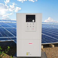 Onduleur hors réseau variateur de fréquence onduleur solaire triphasé 4KW 5.5KW 7.5KW convertisseurs 220V 380V onduleur de tension nominale