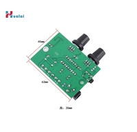 Placa amplificadora de subwoofer TDA2030 2.1, 6W*2+25W, mini amplificador de bajos HIFI YD1517P para altavoz subwoofer de 4-6 pulgadas y 40W