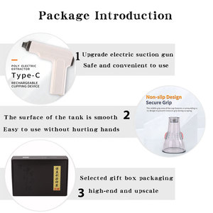 Baoyi BY Guasha Schröpfköpfe Set Elektrisches Hijama Cups Set Vakuumtherapie Massagegerät Elektrisches Schröpfset - Product Image 5