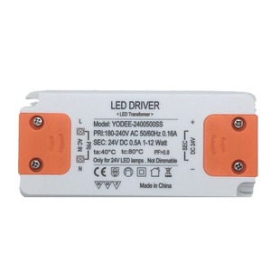 ไดรเวอร์ LED ยี่ห้อ Yodee Technology 12V DC 1.25A 1-15W สำหรับหลอดไฟ LED ไม่สามารถหรี่แสงได้ ผลิตในประเทศจีน - Product Image 5