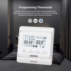 Thermostat numérique intelligent E51, grand écran tactile flexible pour utilisation hôtelière, certifié CE et RoHS, contrôleur de <span class=keywords><strong>chauffe</strong></span>-<span class=keywords><strong>eau</strong></span> - Product Image 2