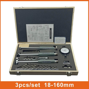 Werkseitiger Satz mit drei Zifferblatt bohrungen 0, 7-<span class=keywords><strong>6</strong></span> "Bohrung stangen 18-35-50-160mm Mess stange mit verlängerter Bohrung - Product Image 3