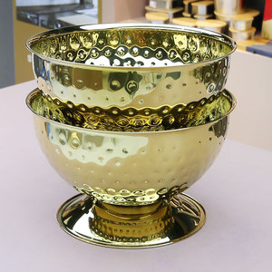 Nuovo refrigeratore di <span class=keywords><strong>vino</strong></span> bocce per Champagne nordico manopola per Champagne ciotola per bevande Cooler per feste ciotole per ghiaccio in oro - Product Image 4