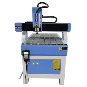 3 Axis single Lead Screw Router Cnc Engraving and Cutting Machine 2.2KW 6090 Setp DSP CNC Router Machine