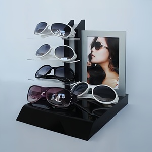 ที่วางแว่นตาอะคริลิคชั้นวางบนเคาน์เตอร์แว่นกันแดดออกแบบแฟชั่นตามต้องการ - Product Image 1