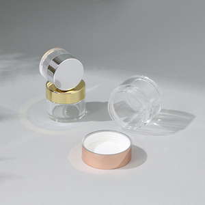 Envase Cosmético Portátil de Tamaño Compacto 15/30/60g, Cuerpo Transparente de PS, Acabados Personalizables de Lujo, Reciclable, para Cosméticos de Marca - Product Image 3
