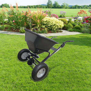 TC2411 아이스 멜트 스프레더 미니 방송 스프레더 가든 팜 OEM/ODM 맞춤형 푸시 씨앗 비료 스프레더 - Product Image 6