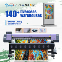 Impresora de Formato Grande de 2 Metros de Buena Calidad con Cabezal de Impresión I3200 de Yinghe para Adhesivos/Pancartas