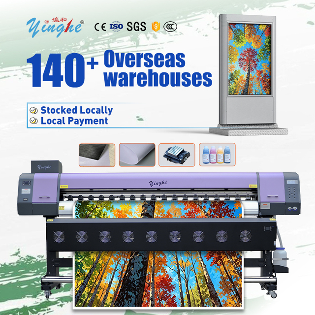 Good Quality 2 Meters Large Format Printer with I3200 Printhead From Yinghe for Sticker/banner