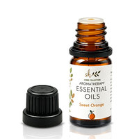 Huile Essentielle Pure d'Orange Douce 10ml – Qualité Supérieure pour Aromathérapie, Énergisante, Rafraîchissante, Naturelle, pour Nettoyage Domestique et Mélange
