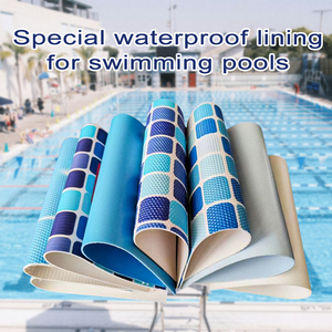 Revestimiento de PVC para Piscina Hailanbao, Personalizado, Fácil de Instalar, 1.5mm de Grosor, 25m/rollo, 2m de Ancho, para <span class=keywords><strong>Piscinas</strong></span> Elevadas, <span class=keywords><strong>Repuestos</strong></span> - Product Image 6