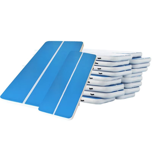 Tappetino Yoga Gonfiabile in PVC - Opzione Personalizzabile Impermeabile Portatile <span class=keywords><strong>per</strong></span> <span class=keywords><strong>Ginnastica</strong></span> Danza Taekwondo Arti Marziali Materasso ad Aria <span class=keywords><strong>per</strong></span> Volteggio - Product Image 3