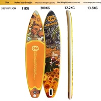 Nouveau modèle 2026 Planche à pagaie gonflable Sunflower - Planche SUP portable pour yoga et pêche