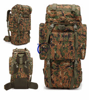 Sac à dos de sports de plein air personnalisé sac d'alpinisme de grande capacité sac à dos de camouflage tactique