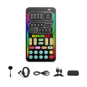Mini Changeur de <span class=keywords><strong>Voix</strong></span> Portable, Dissimulateur Vocal pour Streaming en Direct et Gaming, Carte Son USB avec 8 Effets Sonores pour Téléphone et PC - Product Image 5