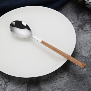 أدوات مائدة عالية الجودة من الفولاذ المقاوم للصدأ على الطراز الكوري، طقم ملاعق وشوك وسكاكين معدنية - Product Image 6