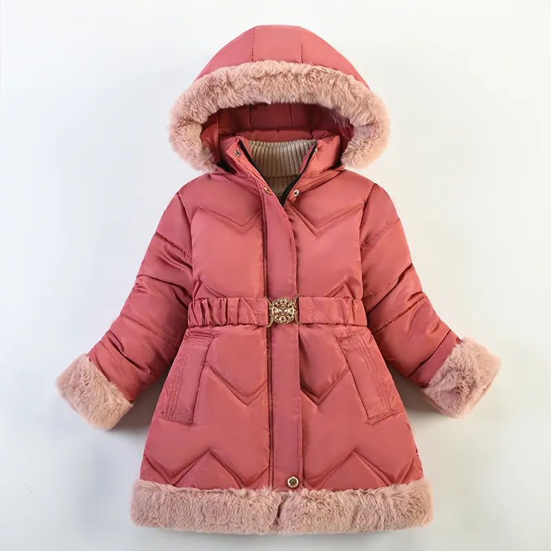 उच्च गुणवत्ता सर्दियों कोट के लिए लड़की जैकेट कपास-गद्देदार लड़कियों के कपड़े बच्चों के लिए नीचे जैकेट लड़कियों गर्म बच्चों के ऊपर का कपड़ा