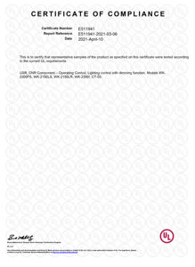 Pour la lampe de table WK-2300FS 120V LED Inc approuvée par UL avec gradateur de phase de bord de pied coulissant sans ensemble de cordon d'éclairage - Product Image 6