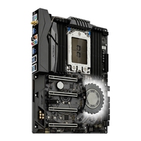 Motherboard server gaming ASRock X399, mendukung motherboard threadripper 2 prosesor 2990WX 2970WX 2950X 1950X 1920X TR4