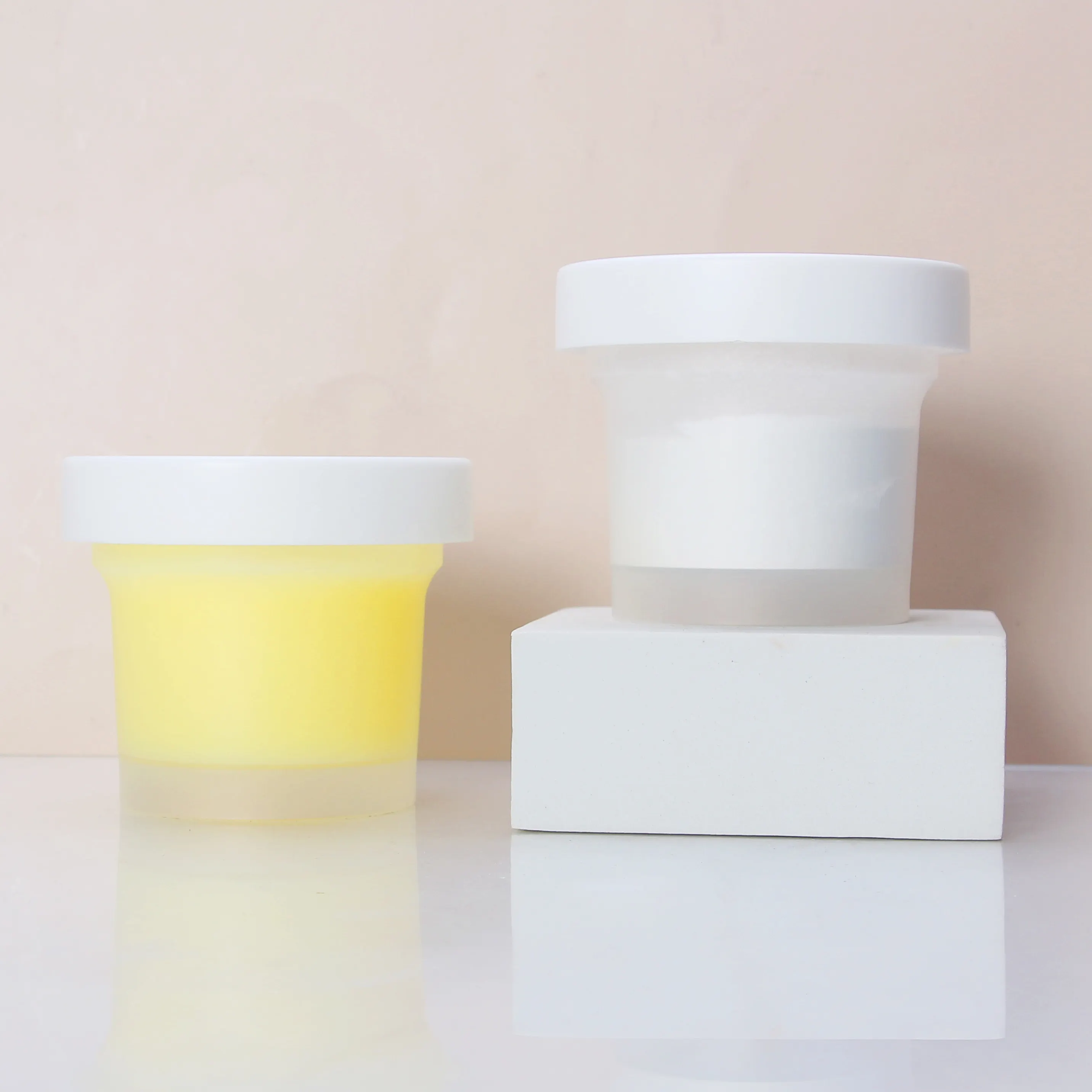 2019 nuovi Arrivi Hot Products 200ml da dessert barattolo di plastica ice cream cup con coperchio a vite