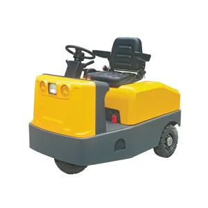 Custom heavy duty 2ton three wheels mini Electric Tow Tractor for luggage transportation