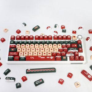 Aflion giáng sinh 130 phím PBT Moa hồ sơ Keycaps cho MX chuyển đổi bàn phím cơ khí 61 63 64 68 82 84 87 96 98 100 104 <span class=keywords><strong>10</strong></span> - Product Image 4