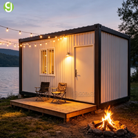 Maison modulaire de luxe en acier préfabriqué Goeasy pour logement de travailleurs, chantier de construction, cuisine extérieure, villa, hôtel