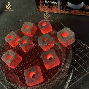 Charbon à chicha Panda en sciure de bambou 100% pur, cendres blanches, sans produits chimiques, vente en gros, directement de l'usine Sigma - Product Image 1