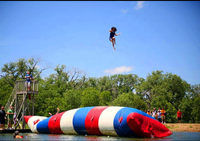 Blob aquatique gonflable de haute qualité, hermétique, pour parc aquatique, équipement de parc aquatique, coussin de saut, blob pour location de fête