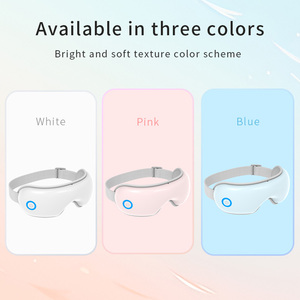 OEM Rechargeable Heated Eye Massager with Air Compression Vibration Blue tooth Music Foldable Eye Massage Device - Product Image 6