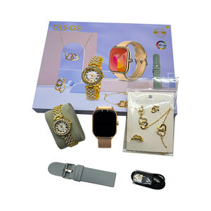 Juegos de regalo <span class=keywords><strong>8</strong></span> en 1 con trajes de joyería para mujer A58 Plus Smartwatch pantalla táctil Fitness Tracker señoras reloj inteligente para mujer D15 GS - Product Image 6