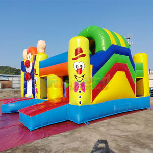 Premium Inflatable Clown Bouncy Castle Combo Dry Slide Fun Play Bounce House For Indoor Outdoor Use - Product Image 2