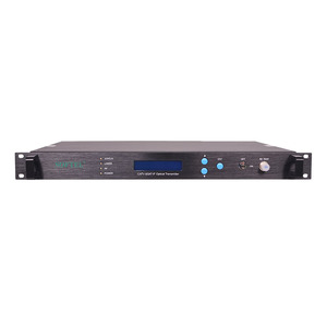 เครื่องส่งสัญญาณออปติคอลภายใน RF 1550nm 10mw สำหรับระบบส่งสัญญาณ CATV ผ่านใยแก้วนำแสง - Product Image 1