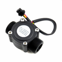Capteur de débit d'eau Hall FS300A 3/4 NPT à vis en céramique, haute précision, résistance à la corrosion, longue durée de vie